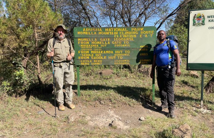 Mount meru trek