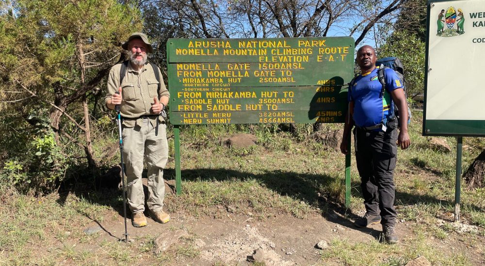 Mount meru trek